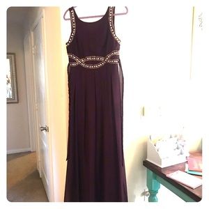 Plum gown size 8